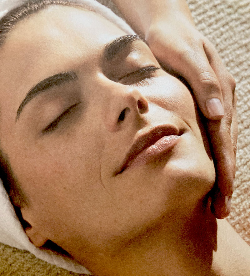 entspannende Gesichtsbehandlungen